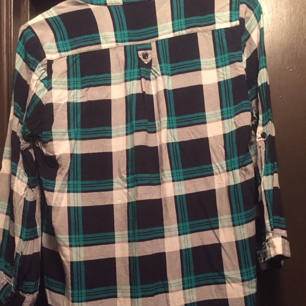 Plaid button down - Picture 2 of 3